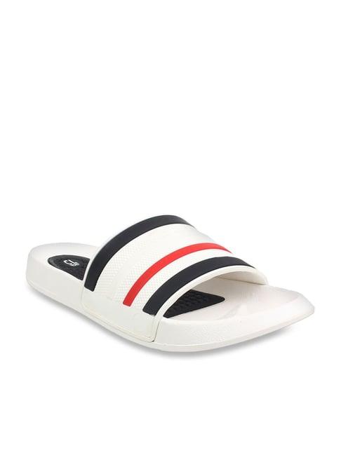 cl sport by carlton london men's white casual sandals