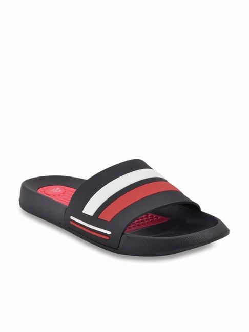 cl sport by carlton london men's black casual sandals