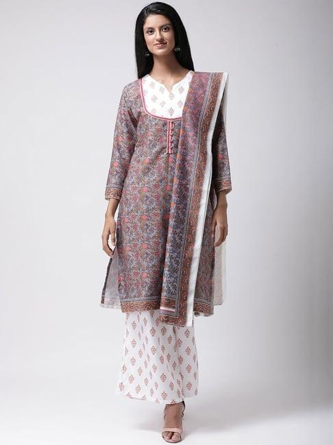 hangup brown printed dupatta