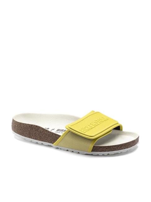 birkenstock men's tema lime sour casual regular width sandals