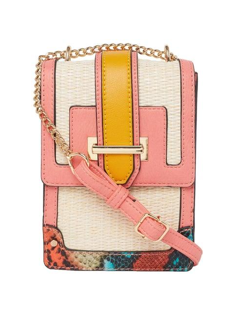 call it spring pink textured mini slings