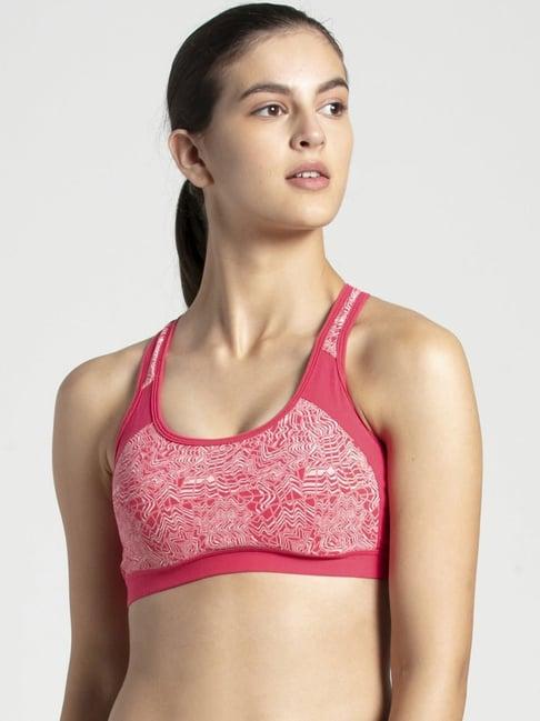 jockey ruby non wired padded sports bra - 1380