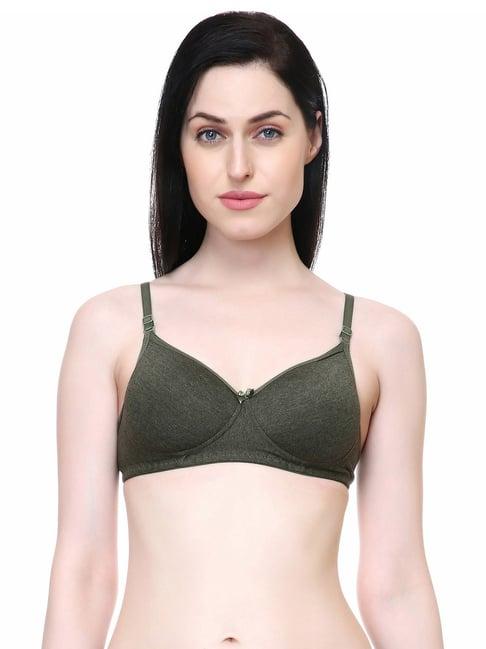 lady lyka olive non wired padded t-shirt bra