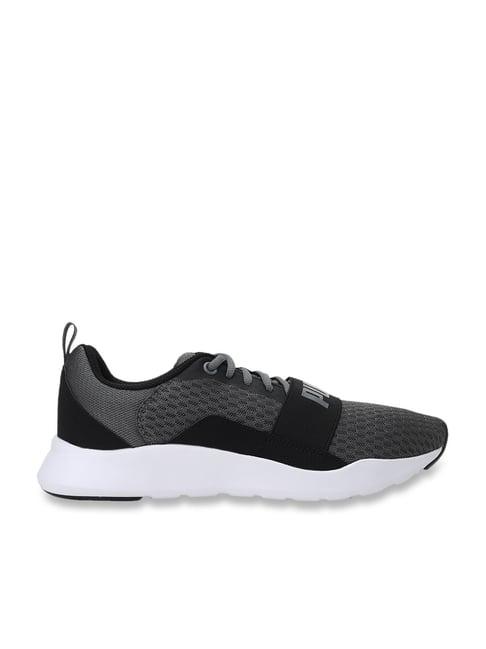 puma unisex wired steel grey casual sneakers