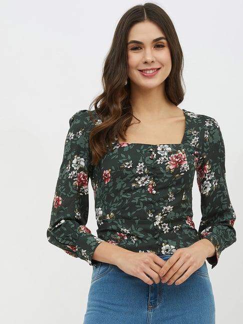 harpa multicolor floral print top