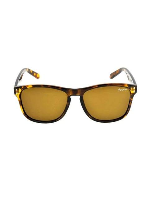 pepe jeans pj7320 brown wayfarer