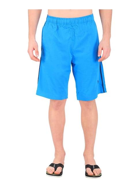 woodland turquoise regular fit shorts