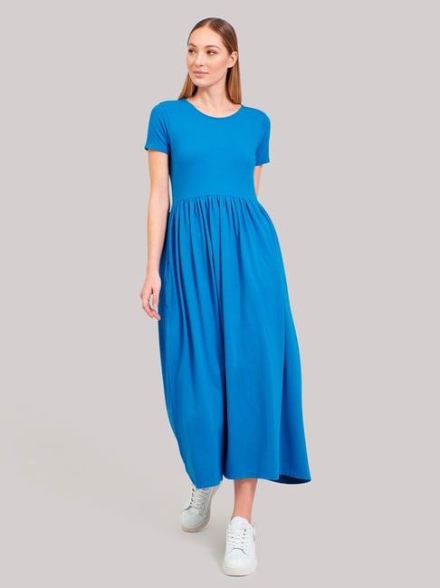 beverly hills polo club blue skinny fit dress