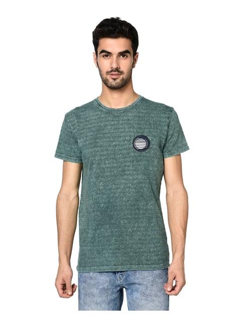 octave green crew t-shirt