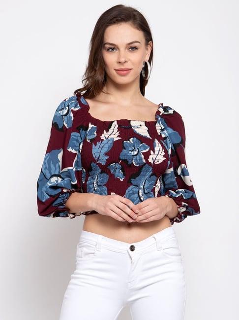 style quotient multicolor box top