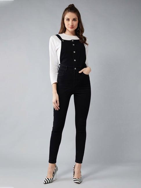 dolce crudo black dungaree