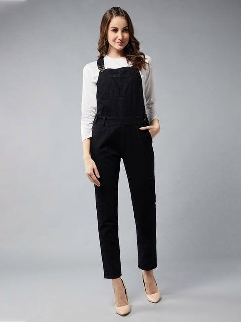 dolce crudo black dungaree