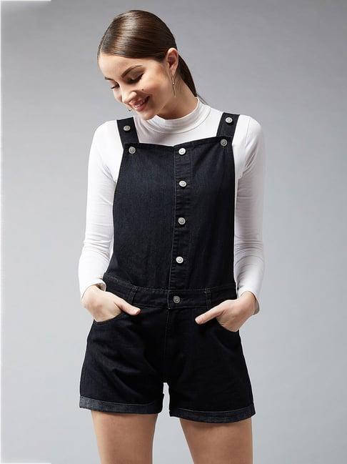 dolce crudo black dungaree