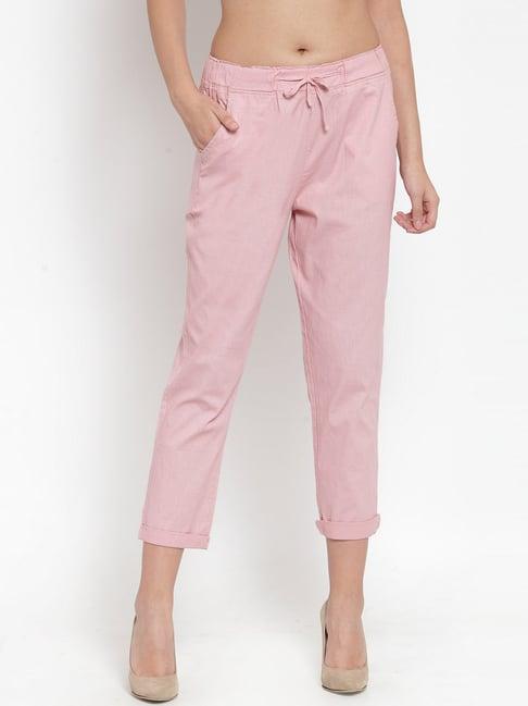 global republic pink cotton pants