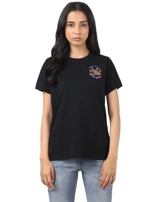 royal enfield black helmet t-shirt