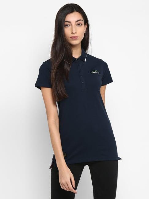 royal enfield navy polo t-shirt