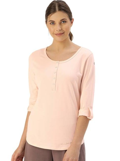 enamor pink pearl tee