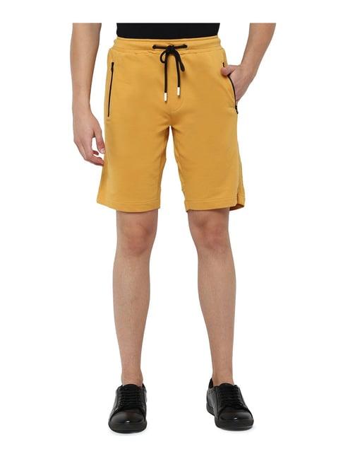 allen solly yellow shorts