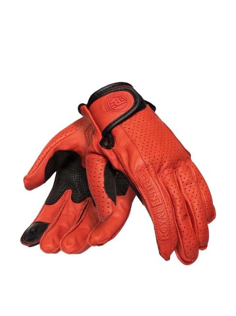 royal enfield summer riding women's gloves red - xl