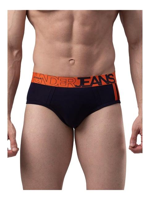 underjeans by spykar navy briefs