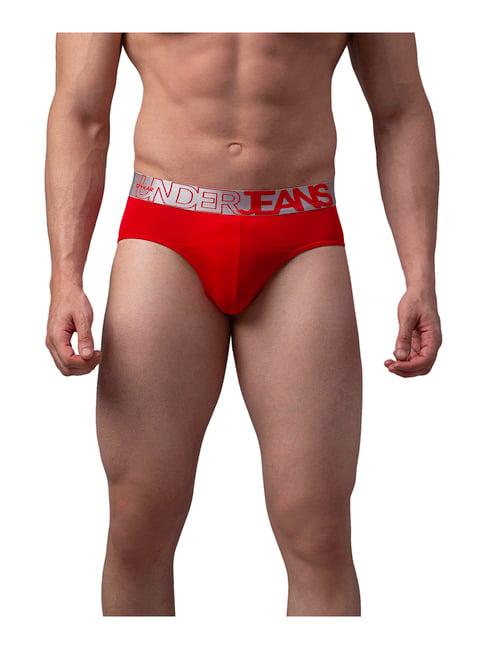 underjeans by spykar red briefs