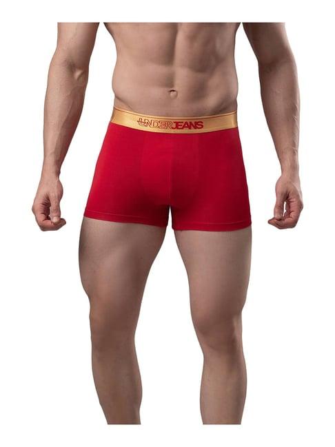 underjeans by spykar red trunks