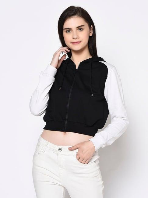 rigo black regular fit crop jacket