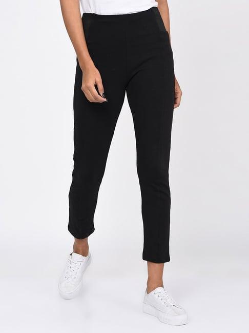 rigo black cotton pants