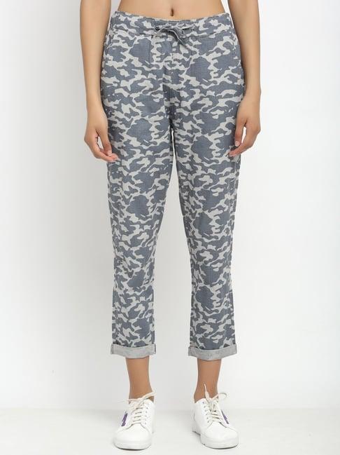 global republic grey camo print pants