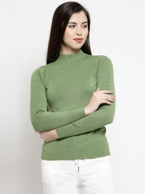 global republic olive slim fit sweater