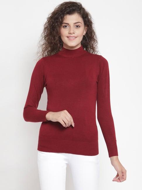 global republic wine slim fit sweater