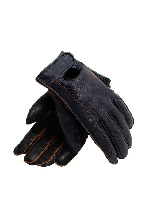 royal enfield retro love gloves navy - 2xl