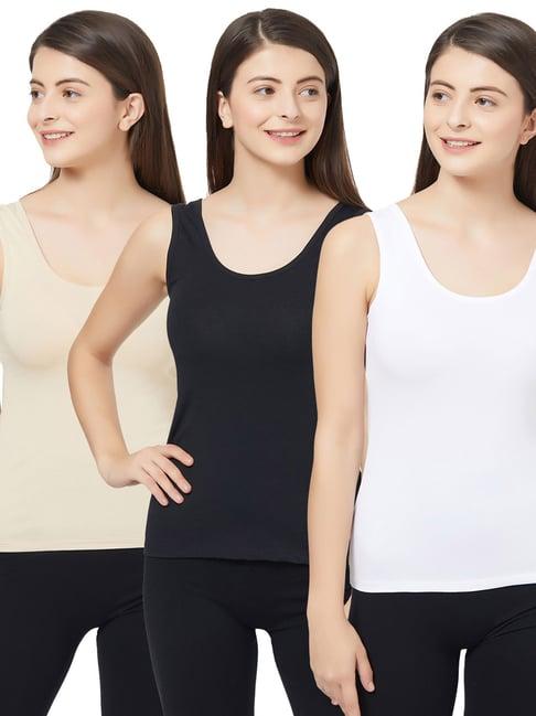 soie multicolor camisole (pack of 3)