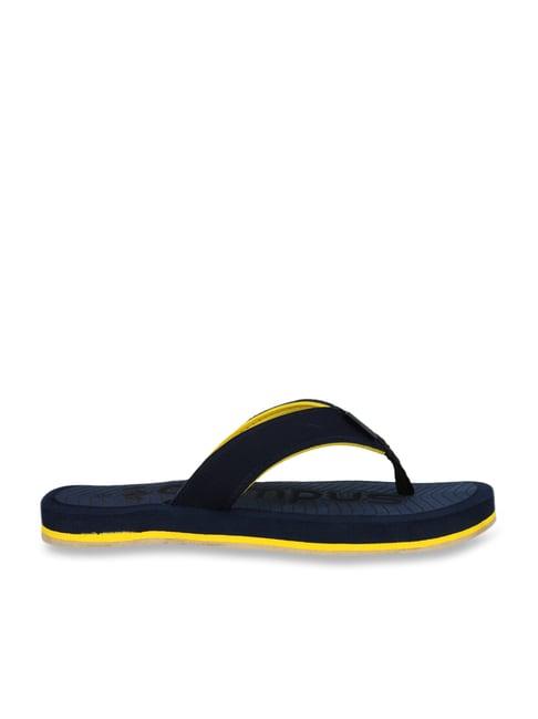 campus men's navy flip flops