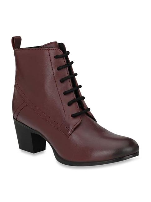 delize women's cherry derby boots