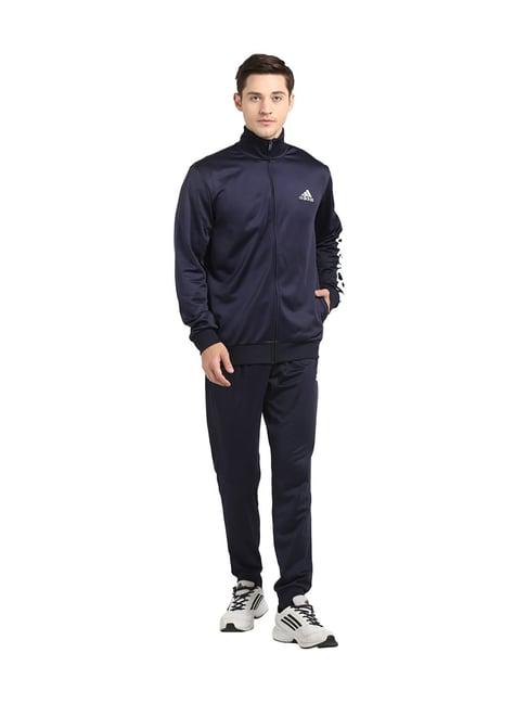 adidas m lin tr blue regular fit tracksuit