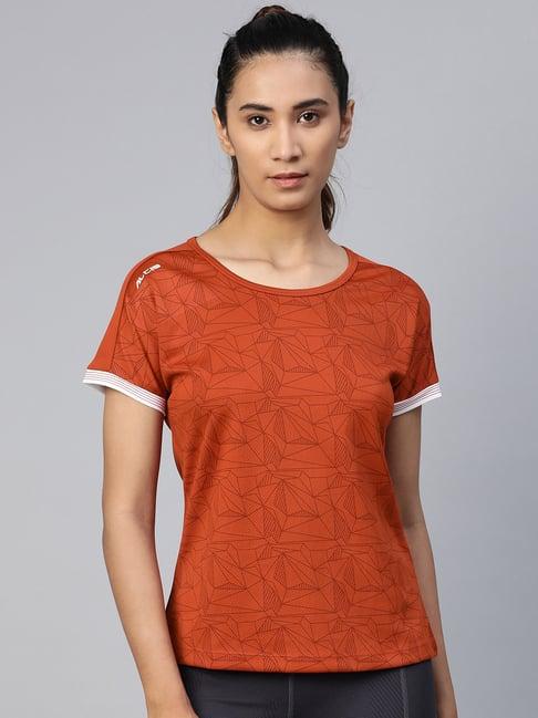 alcis rust printed t-shirt