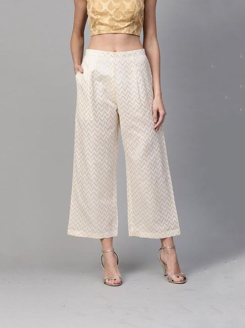 indo era cream palazzos