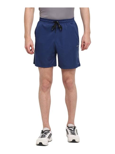 furo by red chief blue comfort fit sports shorts