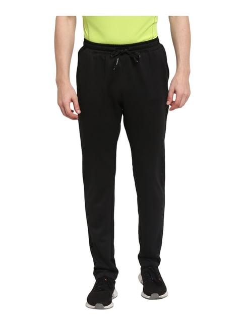 furo by red chief black comfort fit sports trackpants