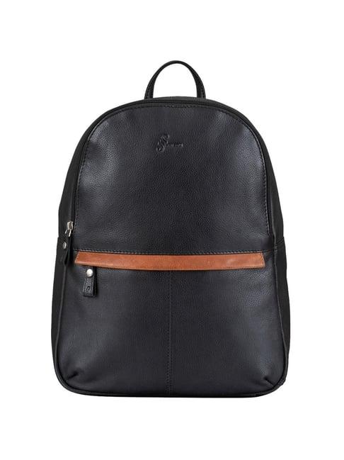 mai soli 12 ltrs black medium backpack