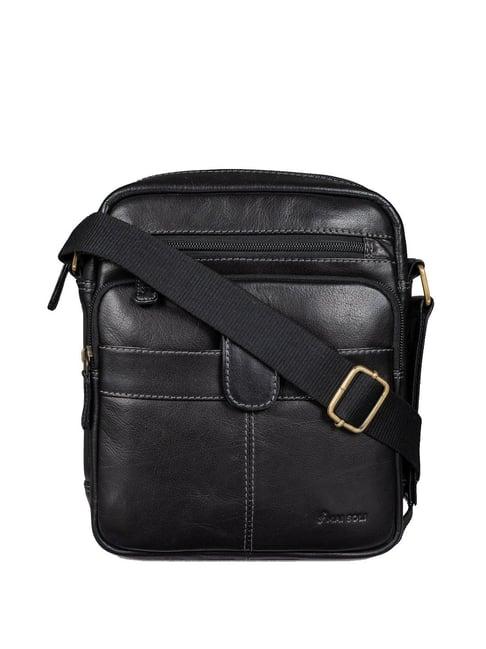 mai soli  black solid medium cross body bag