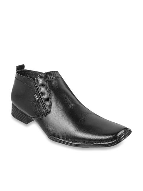 mochi men's black formal boots