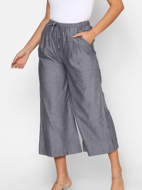 forever 21 grey textured pants