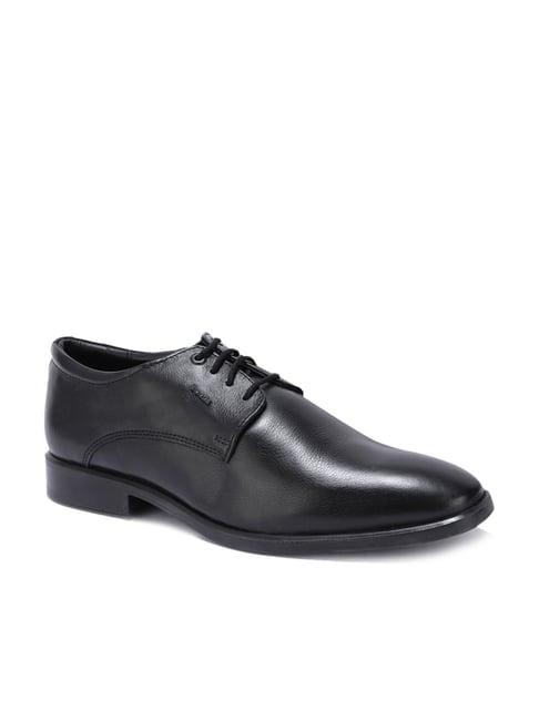 woods men's black derby shoes