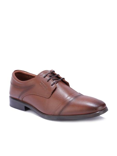 woods men's tan derby shoes