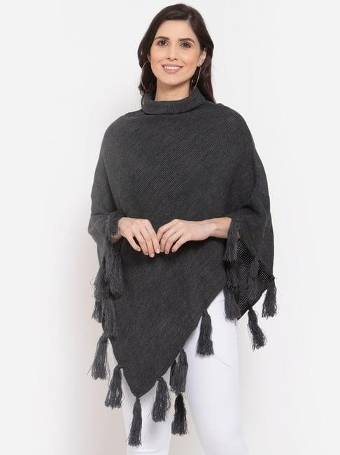 style quotient style quotient turtle neck poncho