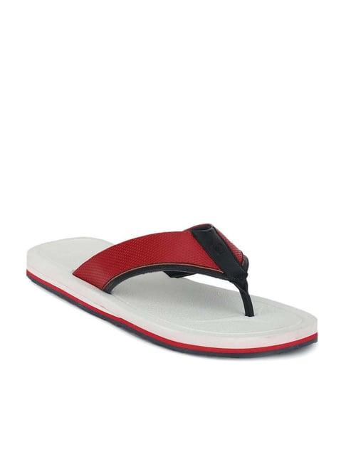 louis philippe men's red thong sandals