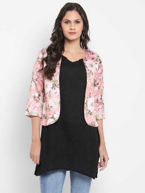 hangup pink printed jacket