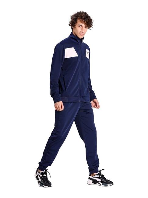 puma blue regular fit tracksuit